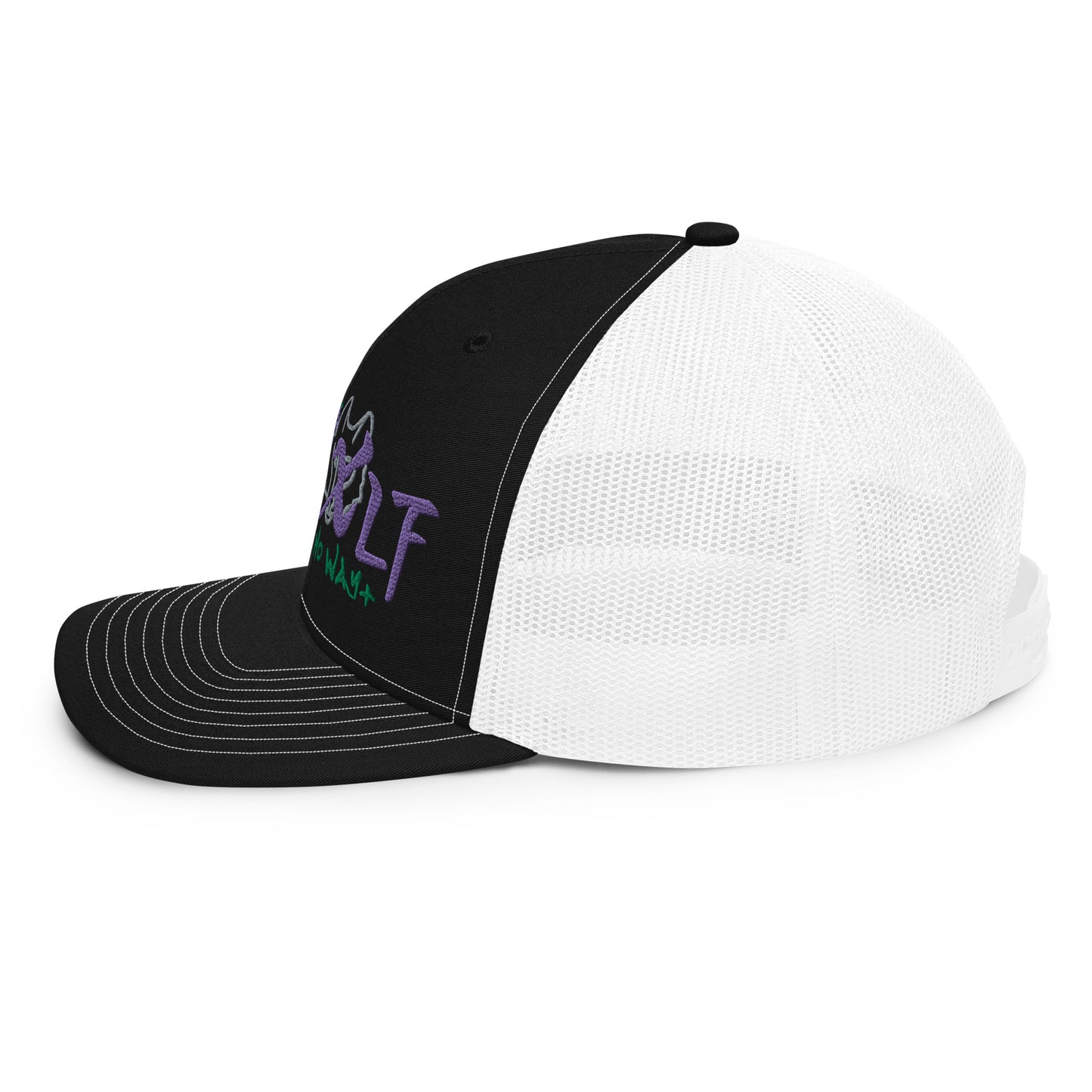 Purple Wxxxlf Trucker Cap