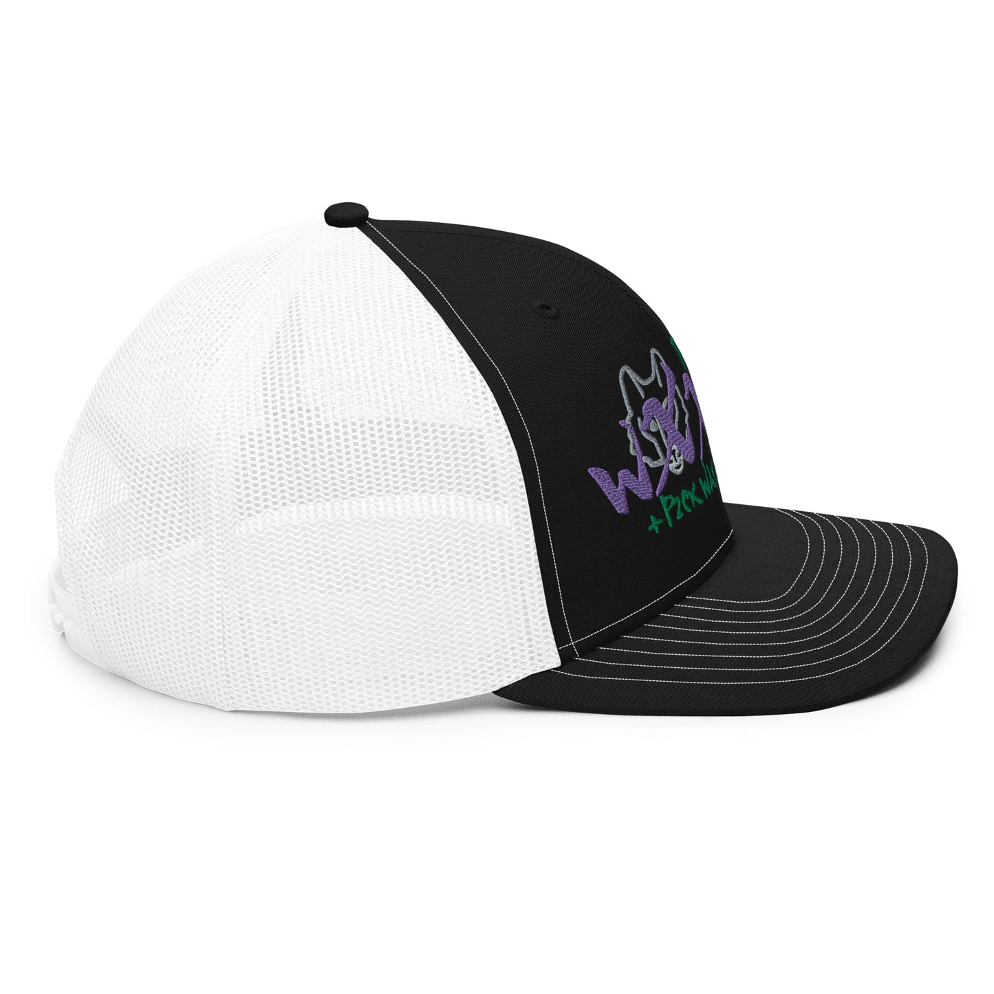 Purple Wxxxlf Trucker Cap