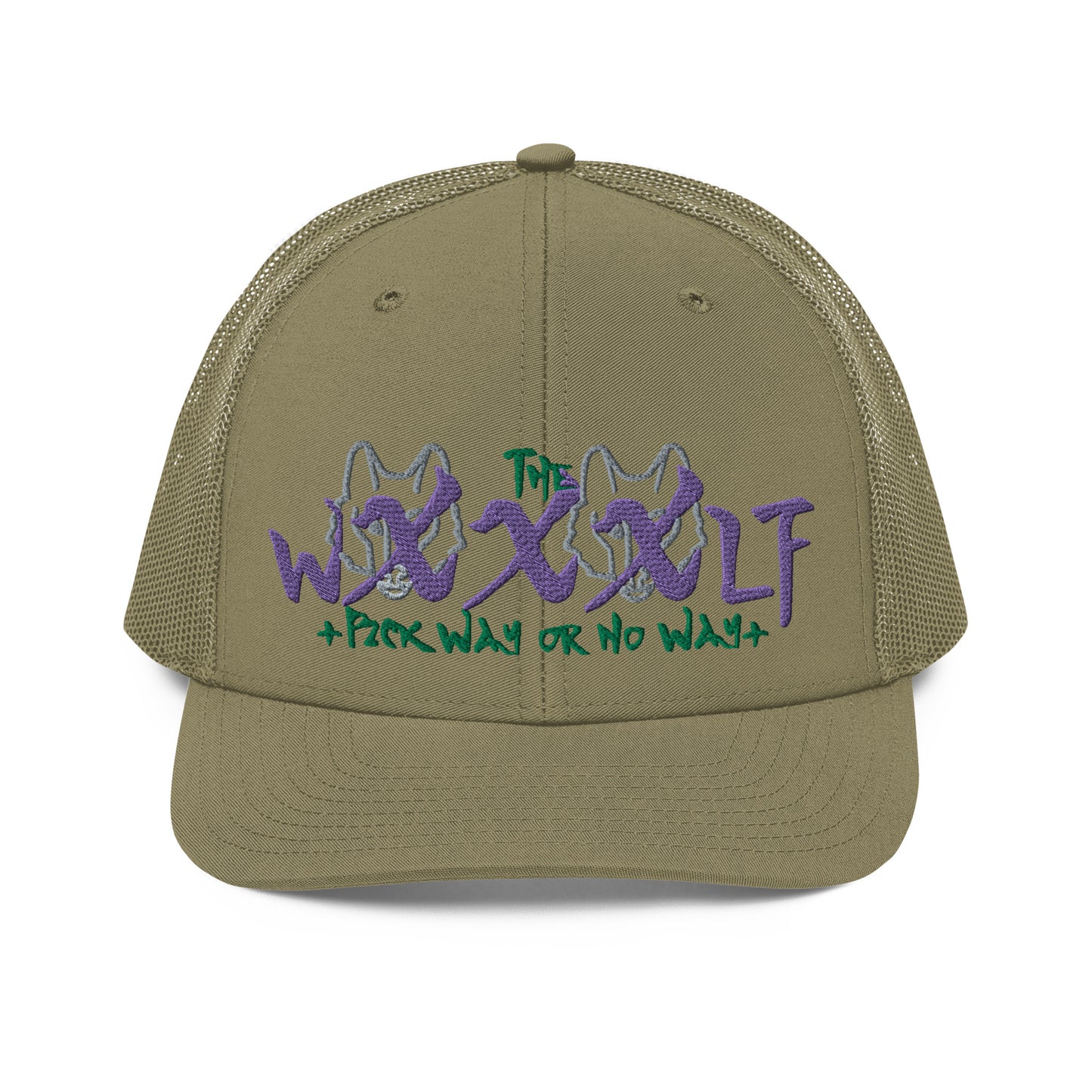 Purple Wxxxlf Trucker Cap